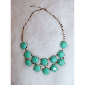 Forever 21 Teal statement necklace